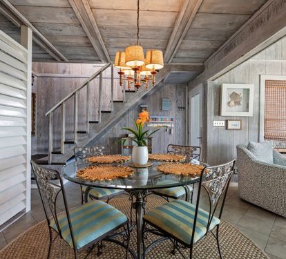 The Beach Shack Dining Nook Table Seats 4