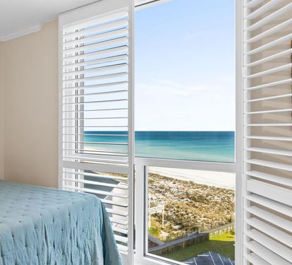 Wake up to stunning ocean views from your comfortable bed. The turquoise waters and pristine beach create your perfect morning backdrop.
