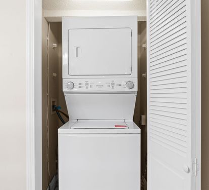 Your in-unit washer and dryer make packing light effortless—fresh clothes whenever you need them during your stay.