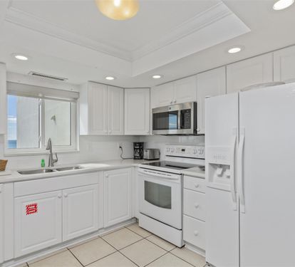 Your bright, fully-equipped kitchen invites you to prepare meals with all the comforts of home during your stay.