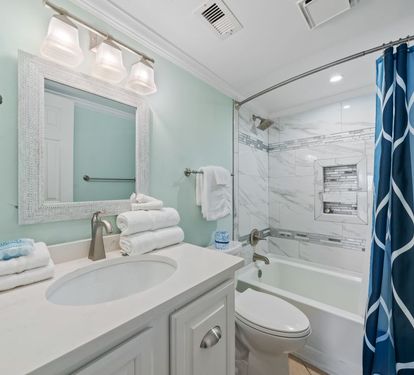 Island Winds 280 Bathroom 2 with Tub Shower Combo