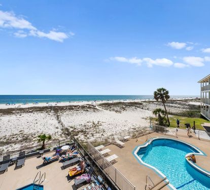 Island Winds 280 Views of Gulf and Pool from Balcony