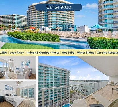 Caribe 901D | 2 Bedroom | Marina Views
