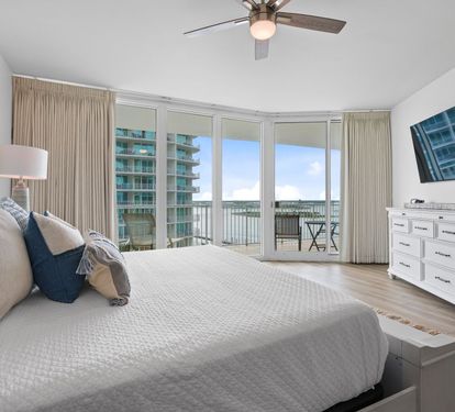 Caribe 901D Primary Bedroom with King Bed
