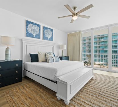 Caribe 901D Primary Bedroom with King Bed