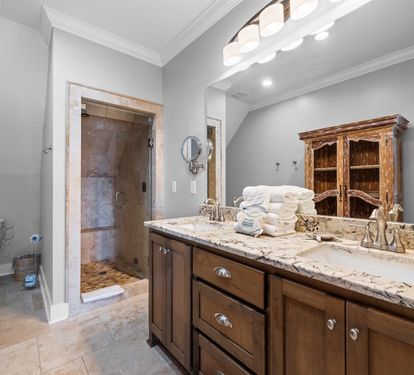 All Moh's Paradise Primary Bathroom with Dual Sinks