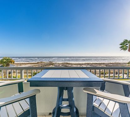 Beach Club 303B Gulf Front Balcony