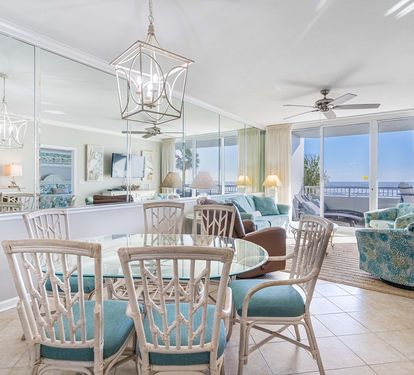 Beach Club 303B Dining Table Seats 6