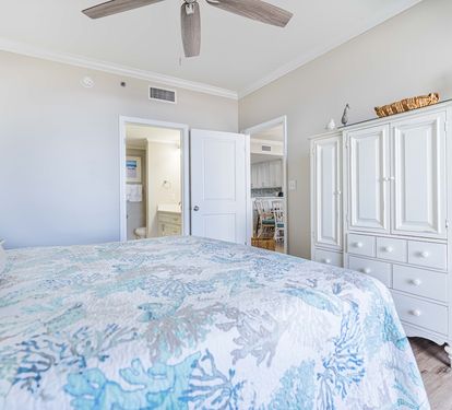 Beach Club 303B Primary Bedroom with King