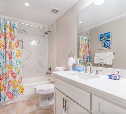 Beach Club 303B Bathroom 2 with Shower/Tub Combo