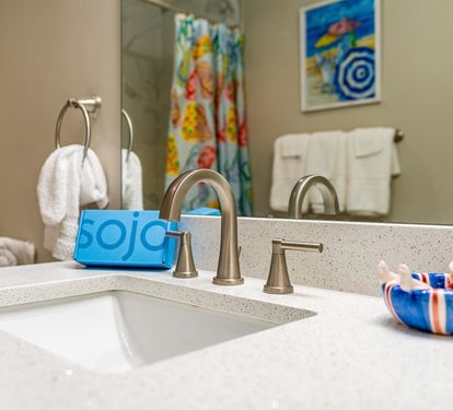 Beach Club 303B Bathroom 2 with Shower/Tub Combo