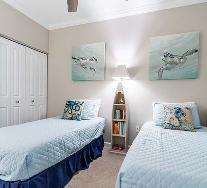 Beach Club 303B Bedroom 3 with Twins