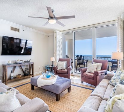Beach Club 1705B Living Room