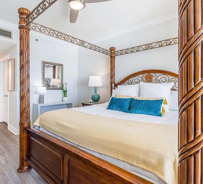 Beach Club 1705B Primary Bedroom with King Bed