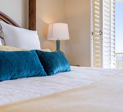 Beach Club 1705B Primary Bedroom with King Bed