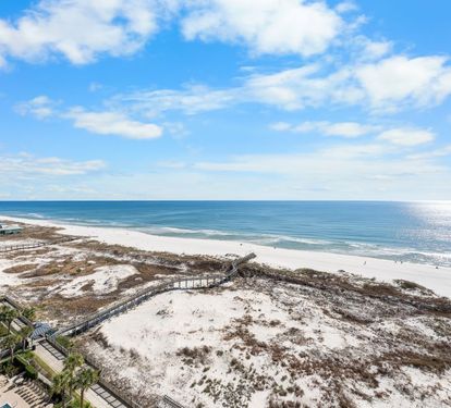 Beach Club 1208C Gulf Front Views from Balcony