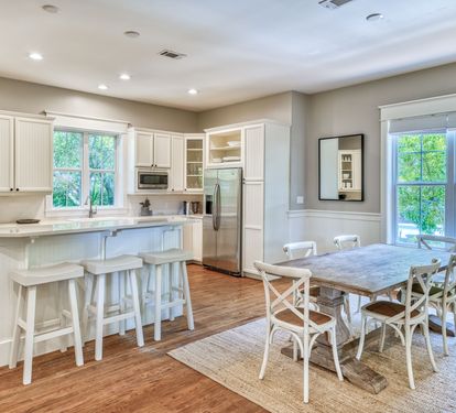 Open Concept Kitchen and Dining