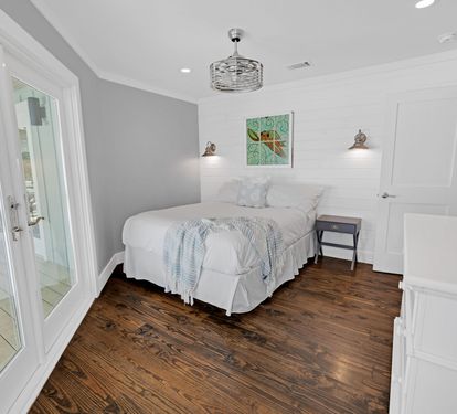 2nd Floor - Guest Bedroom - Queen Size Bed with Balcony Access