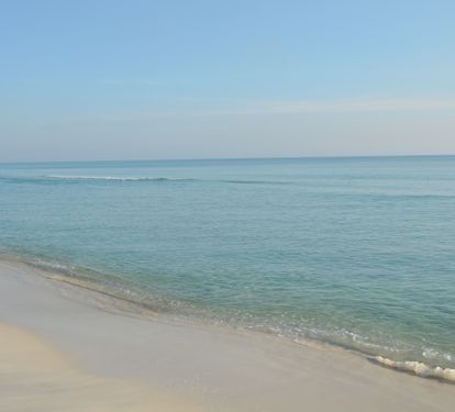 Gentle waters of the Gulf of Mexico.