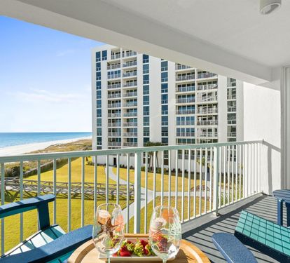 Savor your morning coffee on this private balcony while ocean breezes and stunning sea views create the perfect backdrop for relaxation.