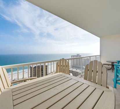 Crystal Tower 1604 Balcony