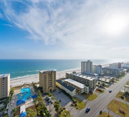 Crystal Tower 1604 Balcony Views
