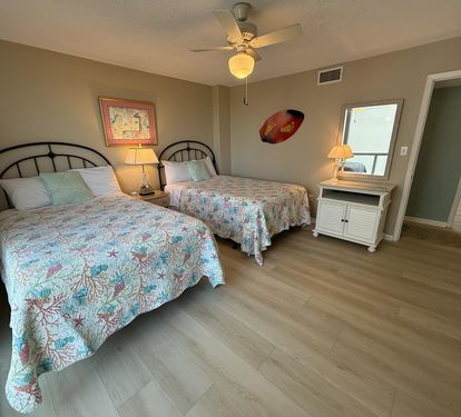 Drift off to dreamland in your double bed bedroom,