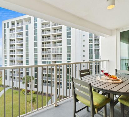 Enjoy morning coffee on your private balcony with stunning ocean views and fresh coastal breezes.