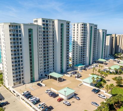 Silver Beach Towers Parking Area