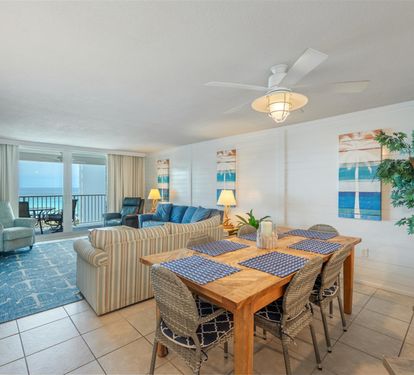 Your oceanfront living space blends comfort with coastal elegance, where morning coffee meets endless sea views from your private balcony.