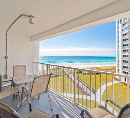 Sip your morning coffee on your private balcony while watching waves roll onto pristine sand below.