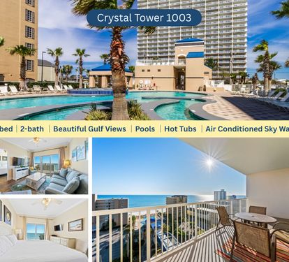 Crystal Tower 1003 2br/2ba 10th Floor