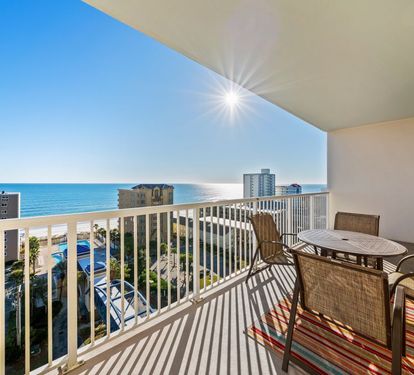 Crystal Tower 1003 Gulf Views from Private Balcony