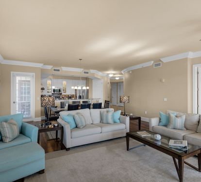 Access our second balcony off the bright Dining Rm or from the 2nd Master BR