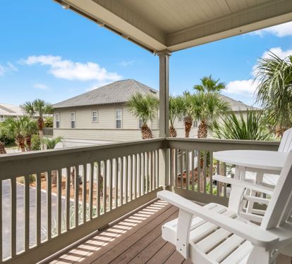 Second Floor Balcony