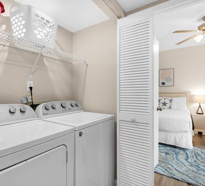 Full Size Washer and Dryer In Unit