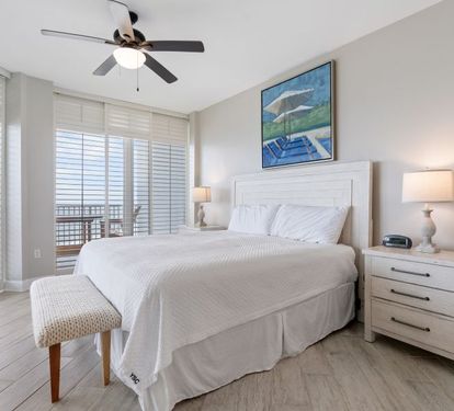 Lighthouse 901 Primary Bedroom with King Bed