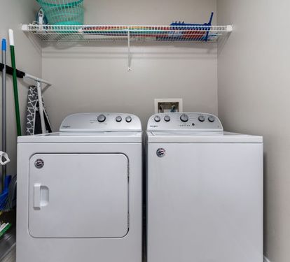 Lighthouse 901 In-Unit Laundry with Full Size Washer+ Dryer