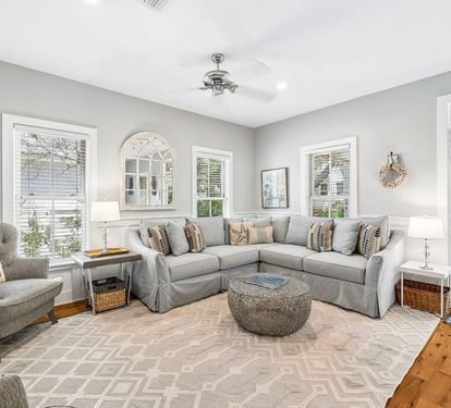 Gather in the Living Area for a Game or Movie Night!
