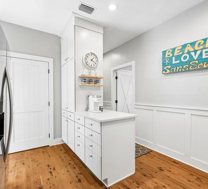 Ample Storage Space + A Coffee Bar!