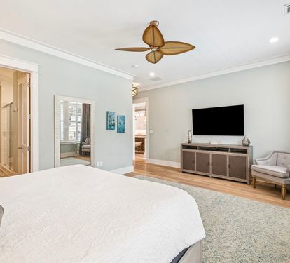 Primary King Suite - Equipped with a Flat-Screen TV
