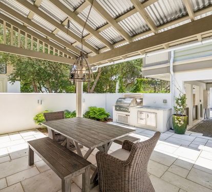 Enjoy Al Fresco Dining Under the Covered Patio