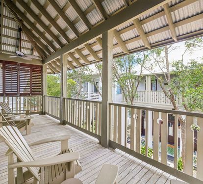 Enjoy Evening Cocktails on the Private Balcony