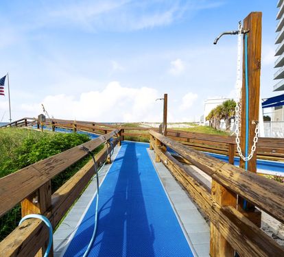 San Carlos Boardwalk and Sand Wash Station
