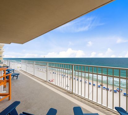 Crystal Shores West 501 Gulf Front Balcony