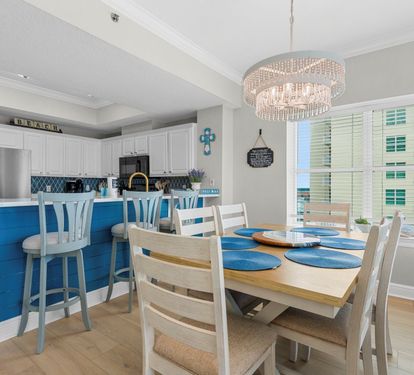 Crystal Shores West 501 Dining Table Seats 6
