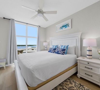 Crystal Shores West 501 Bedroom 3 with King Bed