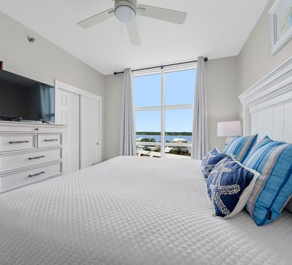 Crystal Shores West 501 Bedroom 3 with King Bed