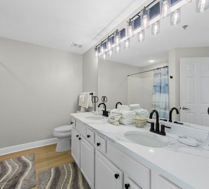 Crystal Shores West 501 Bathroom 3 with Tub Shower Combo