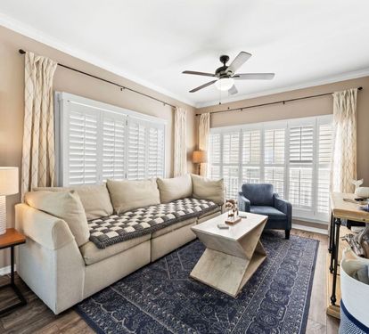 Salty Seashell Living Room
